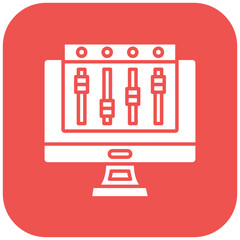 Desktop computer Icon