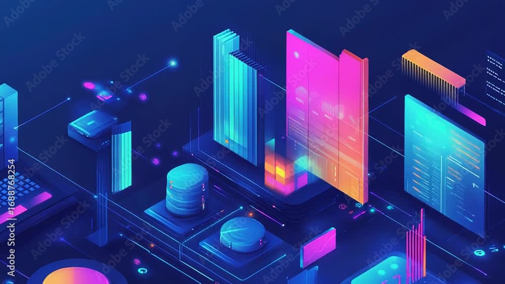 Aufkleber software engineers managing complex digital infrastructure and data flow
