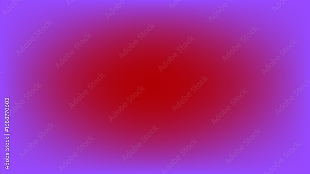 Poster a gradient background with a central red area fading into a purple outer region seamlessly
