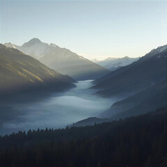 Ultra HD Morning Mountain View