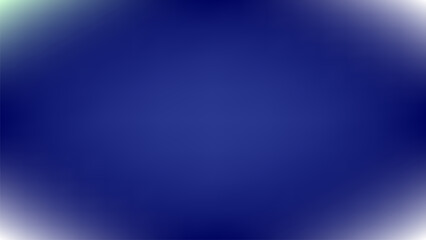 Abstract blue gradient background with white corners creating a soft and blurred effect