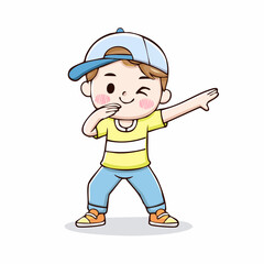 cartoon baseball player