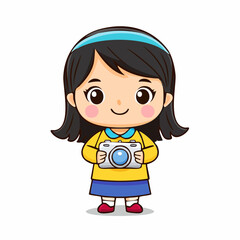 little girl with a big smile