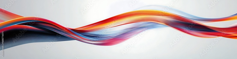Aufkleber abstract colorful waves background image for desktop wallpaper and graphic design projects use free 