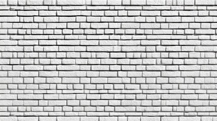 Fototapeta premium This is a detailed view of a white brick wall featuring even rows of bricks. The surface displays a clean and minimalist aesthetic, ideal for various design applications.