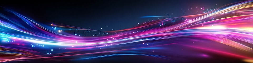 Obraz premium Abstract light trails background wallpaper for desktop hd colorful modern design graphic art wallpaper