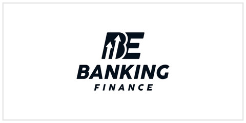 BE financial chart negative space