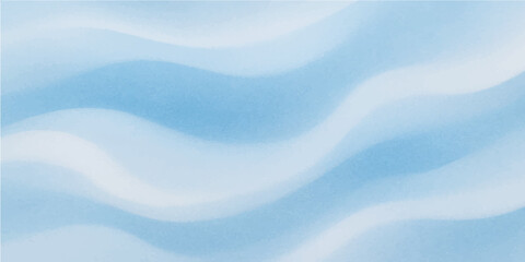 Blue abstract silk background with soft texture and winter sky elements