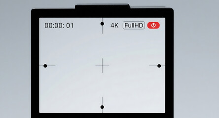 Empty Camera Viewfinder 