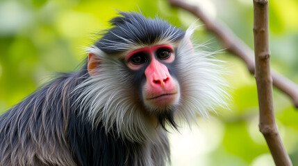 Fototapeta premium Moustached guenon