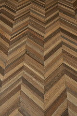 Vintage parquet wooden floor background.