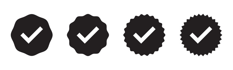 tick mark with checkbox icon. green checkmark sign for app, ui, website. vector illustration on transparent background. 