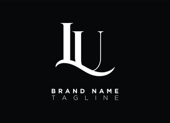 Modern LU Letter Logo | Creative Elegant Monogram Branding
