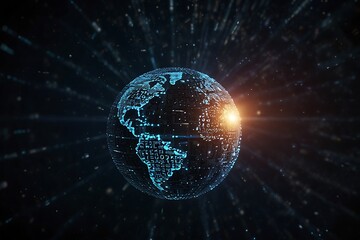 Obraz premium planet earth in space