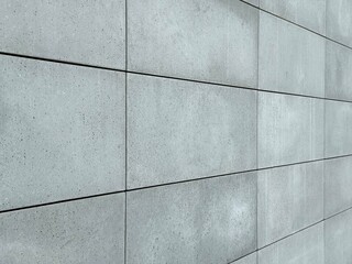 modern concrete facade 