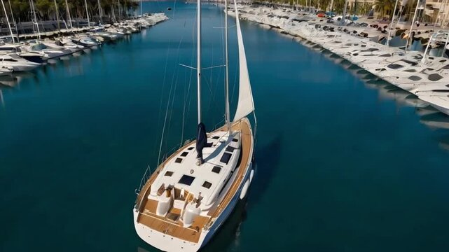 ry yachts in marina