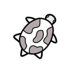 funny cartoon turtle