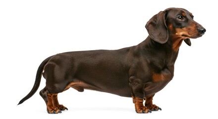 Brown Dachshund Dog Breed Profile.