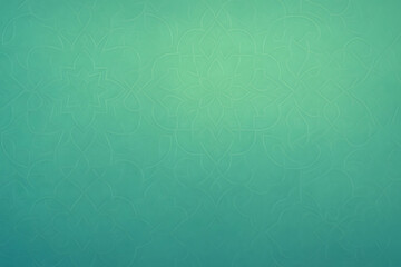 Green Islamic pattern background design.