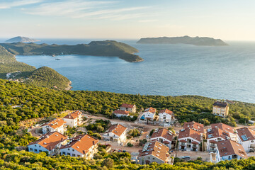 Natural landscapes from Kaş, a district of Antalya province, one of Türkiye's most important...