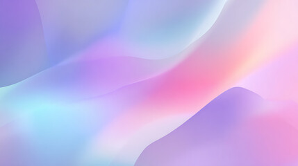 Soft pastel waves create a calming effect on a minimalist background in a modern design setting