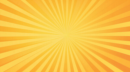 retro sunburst background with rays, red and yellow rays
