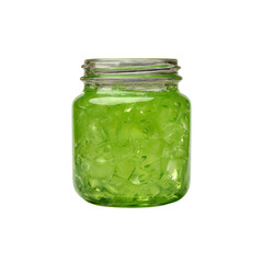 Green Gel in Mason Jar - Refreshing, Natural Product