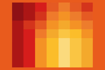Warm and cool colors transitioning from orange to light blue hue. Colorful orange and yellow gradient waves background. Abstract paint strokes in warm and cool colors blend into a dynamic design.