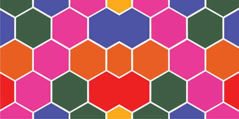 Square illustration background pattern of tile, fabric, paper, wallpaper.