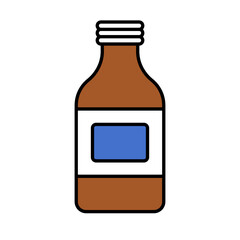 Healthy energy drink icon. Vector.