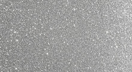 Sparkling silver glitter texture abstract background.