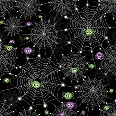 halloween seamless pattern