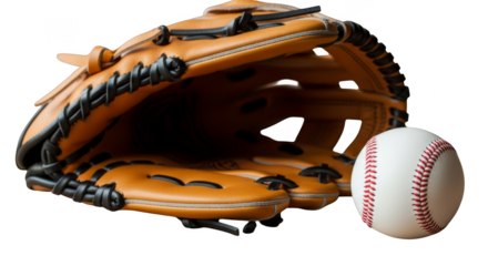 Baseball mitt eagerly awaits a catch