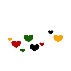 Juneteenth Decoration With Heart