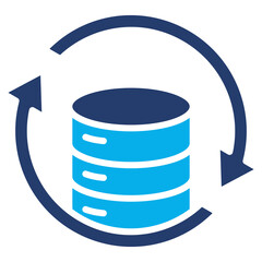 Backup solid color icon