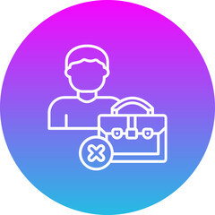 Obraz premium Rejected Icon