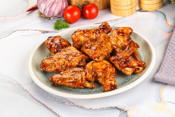 Buffalo chicken wings barbecue sauce