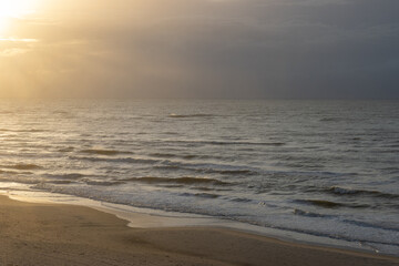 Fototapeta premium sunset on the beach