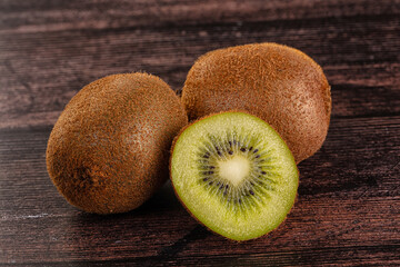 Sweet juicy Kiwi fruit slice