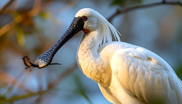 Close-up of a wading bird