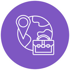 Obraz premium Location Icon