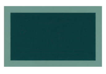Teal colored frame for text overlay isolated PNG with Transparent Background