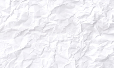 crumpled paper background. White crumpled paper background. 