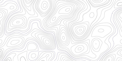 Topographic map pattern background vector. Abstract mountain terrain map background with abstract shape line texture. packaging , web, geographic grid map vector illustration.