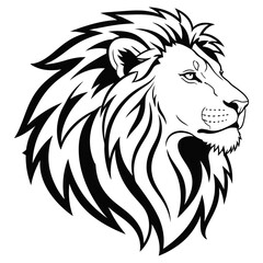 Fototapeta premium lion vector illustration