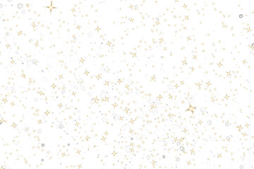 Twinkling stars, christmas magical glitter particles, lens flare effect, bokeh effect, sparkling light glow, flares, glowing rays, reflected sunlight, stars in the night sky, magical transformation.