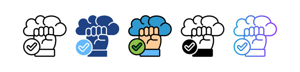 Motivation multiple icon