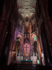 interior of cathedral Riga