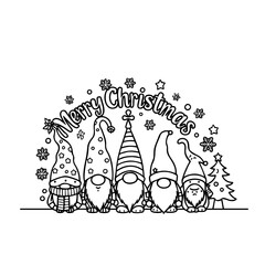 Illustration of Santa icon Vector