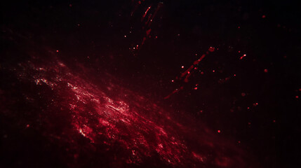 Creepy horror-themed title sequence: bold distressed font emerges from darkness with ominous lighting effects, editable placeholders for images and titles.